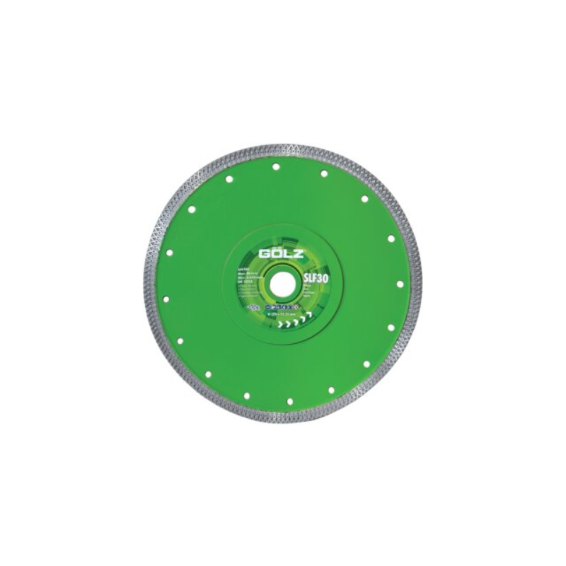 GOLZ SLF30 - DISQUE DIAMANT - COUPE A SEC - POUR MEULEUSE DIAM 125/230 - 3PC