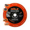GOLZ - DISQUE EXTREME METAL - COUPE A SEC - POUR MEULEUSE DIAM 125/230 - 6PC