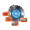 GOLZ DS10 - DISQUE DIAMANT UNIVERSEL BASIC  - COUPE A SEC - POUR MEULEUSE DIAM 115/125/230 - 10PC