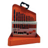 PROJAHN - COFFRET DE FORETS DIN 338 HSS ECO DIAM 1,5-6,5MM PAR 0,5MM + 3,3MM + 4,8MM - 13PCS