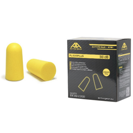 ACTIVE GEAR - BOUCHON D'OREILLE ACTIVE E781 (X500) - 10PC