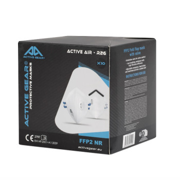 ACTIVE GEAR - MASQUE RESPIRATOIRE JETABLE FFP2 ACTIVE AIR R26 - 240/480PC
