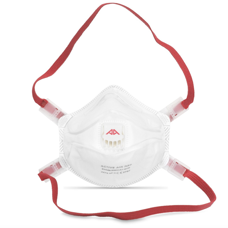 ACTIVE GEAR - MASQUE RESPIRATOIRE JETABLE FFP3 ACTIVE AIR R30 - 120/240PC