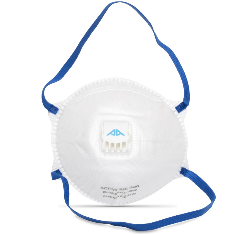 ACTIVE GEAR - MASQUE RESPIRATOIRE JETABLE FFP2 ACTIVE AIR R20 - 120/240/480PC