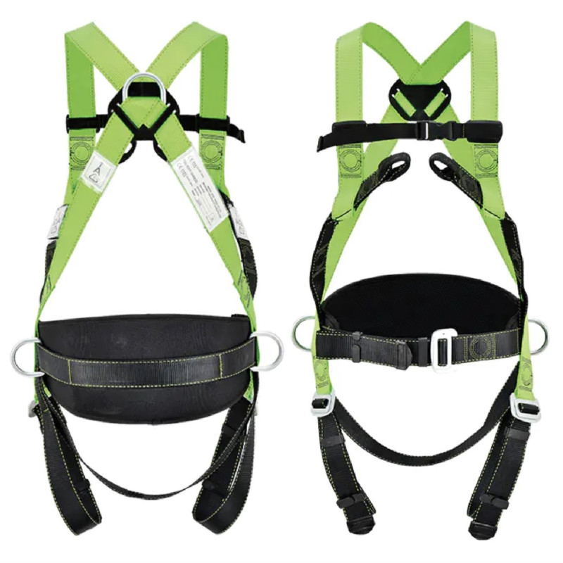 ACTIVE GEAR - HARNAIS DE SECURITE 3 POINTS AVE CEINTURE ACTIVE FA250 - 10PC