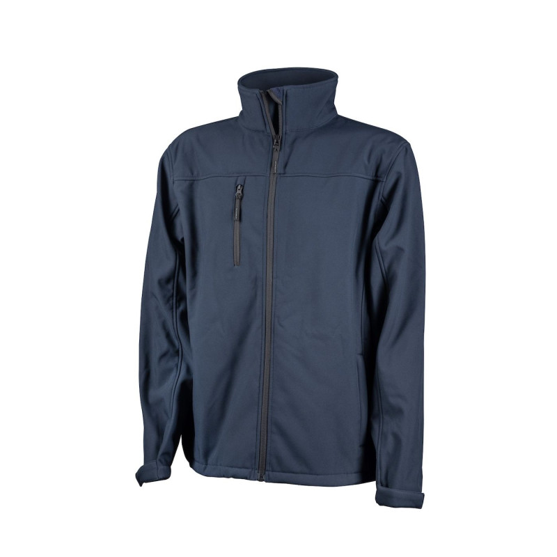 ACTIVE GEAR - VESTE SOFTSHELL CRAFT JACKET NOIR - 10PC