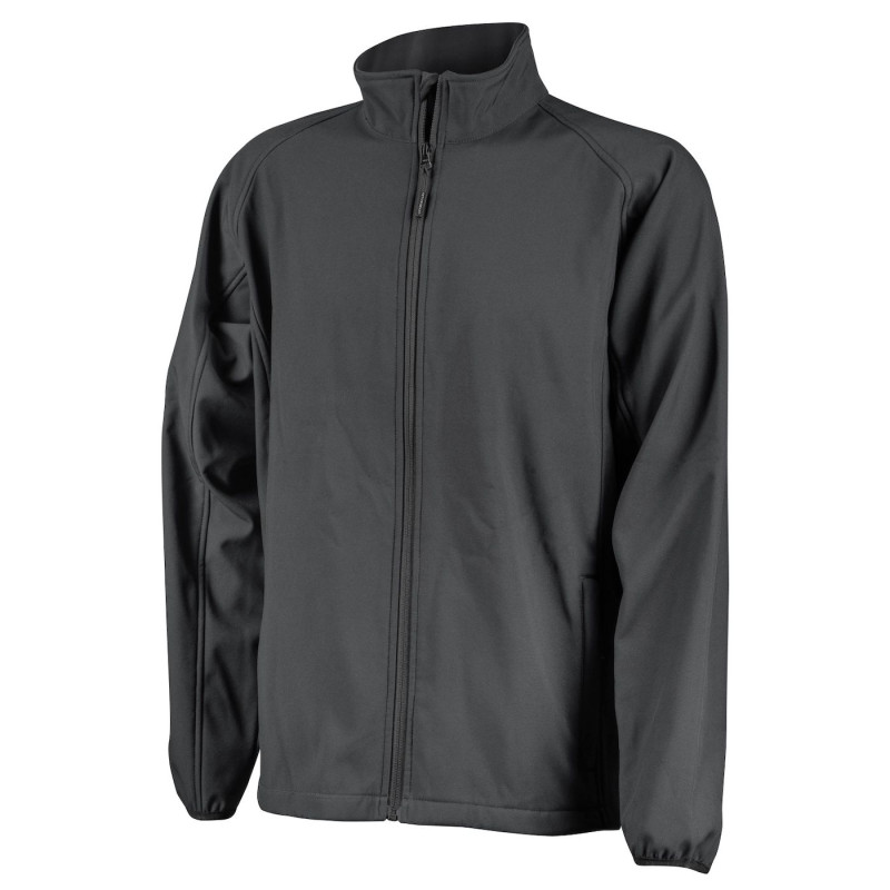 ACTIVE GEAR - GILET SOFTSHELL SOFTY NOIR / NAVY- 10PC
