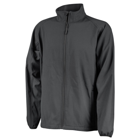 ACTIVE GEAR - GILET SOFTSHELL SOFTY NOIR / NAVY- 10PC