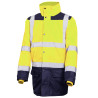 ACTIVE GEAR - PARKA 5 EN 1 ASTRAL HV JAUNE/NAVY - 10PC