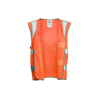 ACTIVE GEAR - GILET HAUTE VISIBILITE FUSION HV ORANGE - 50PC
