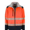 ACTIVE GEAR - VESTE SOFTSHELL STELLAR HV ORANGE/NAVY - 20 PIECES