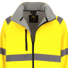 ACTIVE GEAR - VESTE SOFTSHELL COMET HV YELLOW/NAVY - 20 PIECES