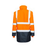 ACTIVE GEAR - PARKA REFLECT HV 5IN1 ORANGE/NAVY - 10 PIECES