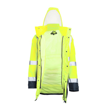 ACTIVE GEAR - PARKA REFLECT HV 5IN1 YELLOW/NAVY - 10 PIECES