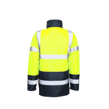 ACTIVE GEAR - PARKA NEON HV YELLOW/NAVY - 10 PIECES