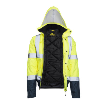 ACTIVE GEAR - BOMBER FLASH HV YELLOW/NAVY - 10 PIECES