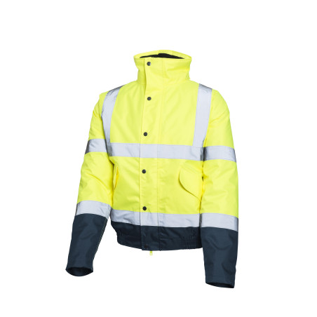 ACTIVE GEAR - BOMBER FLASH HV YELLOW/NAVY - 10 PIECES