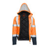 ACTIVE GEAR - BOMBER FLASH HV ORANGE/NAVY - 10 PIECES
