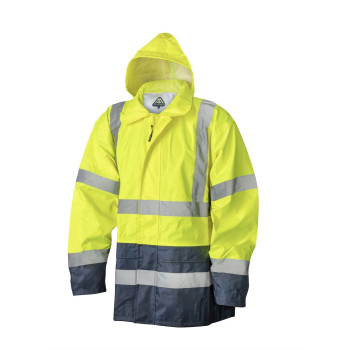 ACTIVE GEAR - ENSEMBLE DE PLUIE RAINSTORM HV YELLOW/NAVY - 20 PIECES