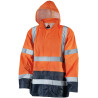 ACTIVE GEAR - ENSEMBLE DE PLUIE RAINSTORM HV ORANGE/NAVY - 20 PIECES