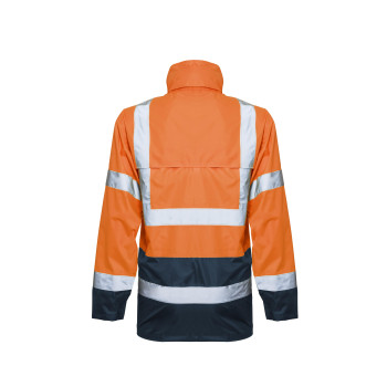 ACTIVE GEAR - ENSEMBLE DE PLUIE RAINSTORM HV ORANGE/NAVY - 20 PIECES