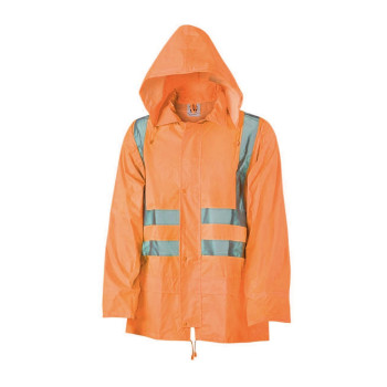 ACTIVE GEAR - ENSEMBLE DE PLUIE AQUA RAIN ORANGE/NAVY - 20 PIECES