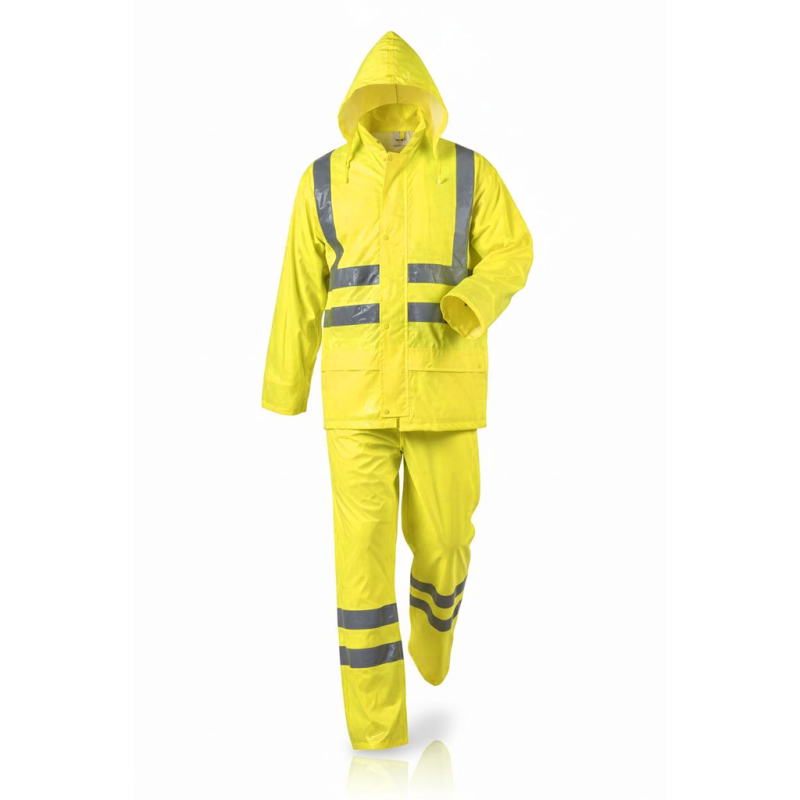 ACTIVE GEAR - ENSEMBLE DE PLUIE AQUA RAIN YELLOW/NAVY - 20 PIECES
