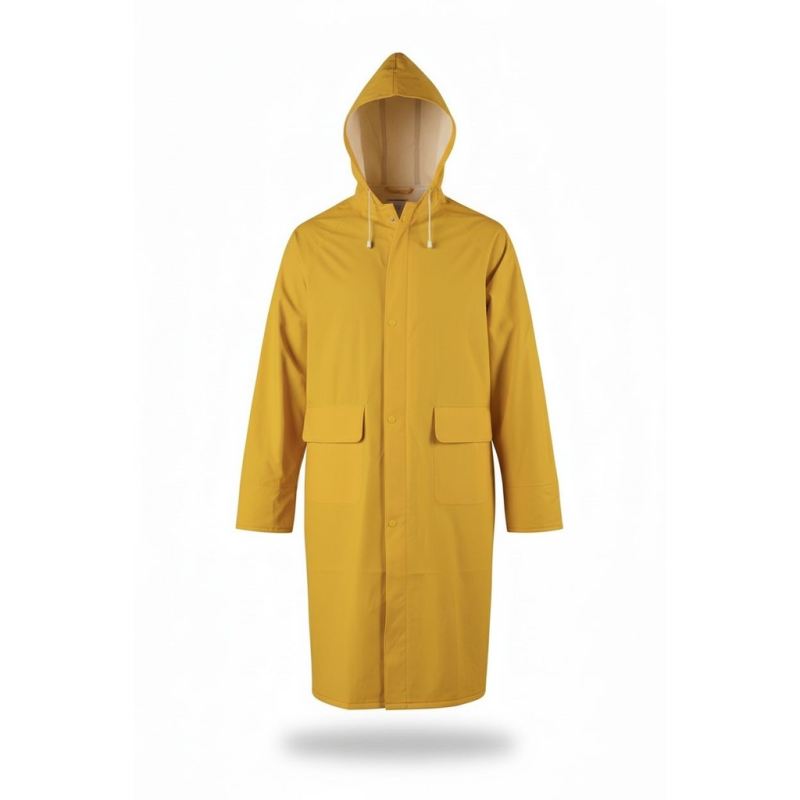 ACTIVE GEAR - MANTEAU DE PLUIE CASCADES RAINCOAT YELLOW - 20 PIECES