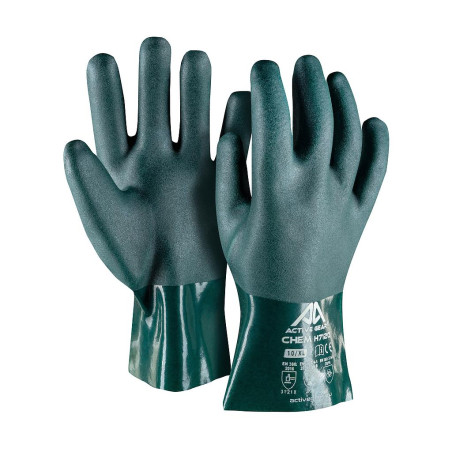 ACTIVE GEAR - GANT JERSEY DE COTON / PVC DOUBLE TREMPAGE - ACTIVE CHEM H7120 - 144 PIECES