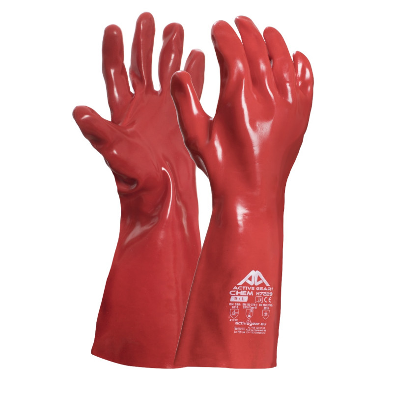 ACTIVE GEAR - GANT INTERLOCK COTON / PVC 35CM - ACTIVE CHEM H7230 - 144 PIECES