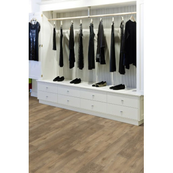 GERFLOR - LAME PVC A CLIQUER 1239 X 212 MM CREATION 55  - RUSTIC OAK