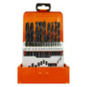 PROJAHN - COFFRET DE FORETS DIN 338 HSS ECO DIAM 1-10,5MM PAR 0,5MM -24PCS