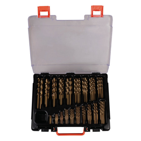 PROJAHN - MAGASIN DE FORETS DIN 338 HSS - CO 5% - DIAM 1-10MM ABS - 170PCS
